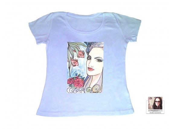 Techno Sirena pamučna majica s tiskom